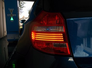 BMW Rückleuchten high mit LED Stäben